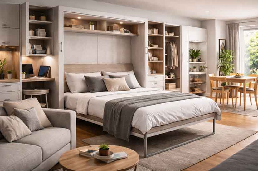 La necesidad de optimizar cada metro cuadrado ha impulsado la popularidad de elementos que combinan utilidad y dise&ntilde;o, y en ese escenario las camas plegables, el mobiliario multifuncional y la optimizaci&oacute;n del espacio han ganado un protagonismo creciente.